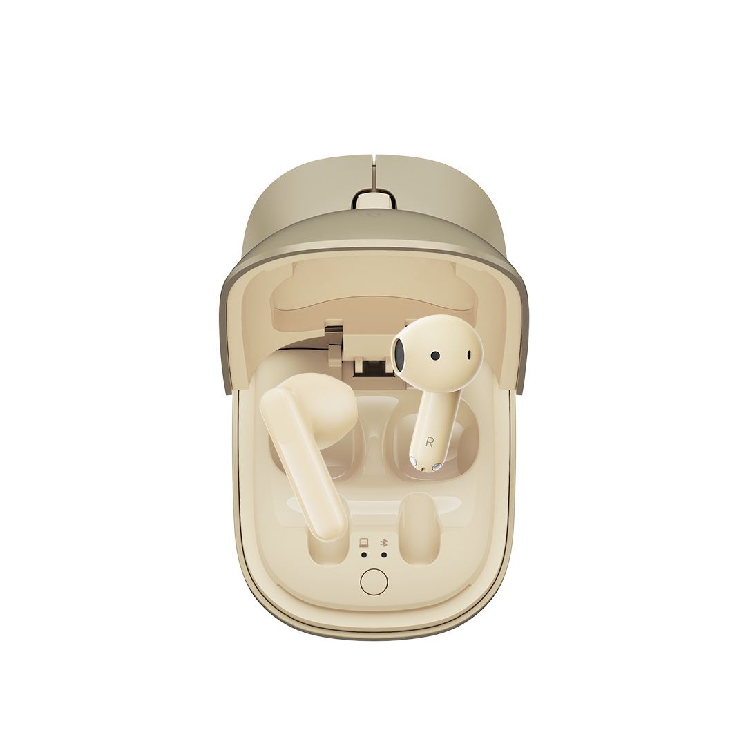 Handpeak Wireless EarMouse Pro in Champagne Gold